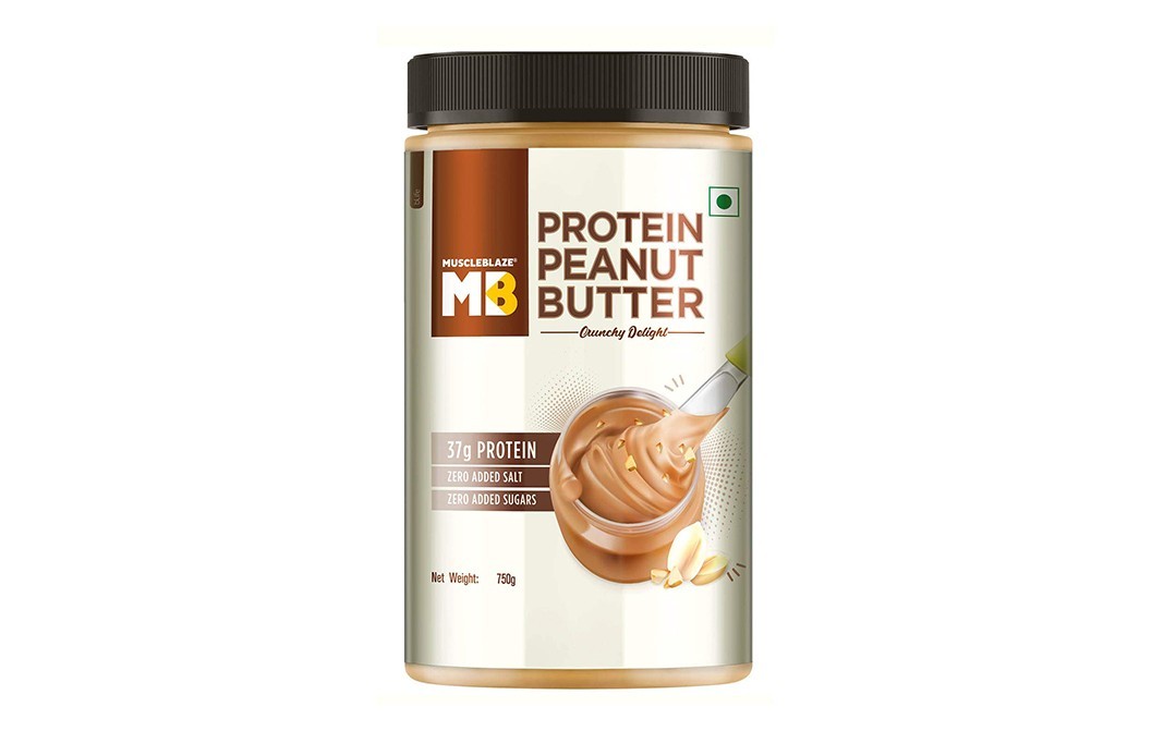 Muscleblaze Protein Peanut Butter Crunchy Delight   Plastic Jar  750 grams